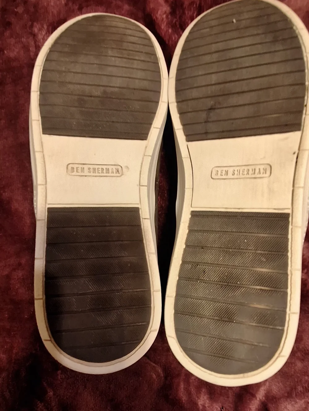 Ben Sherman Men's Grey Casual Lace-Up Shoes